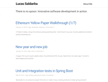 Tablet Screenshot of lucassaldanha.com